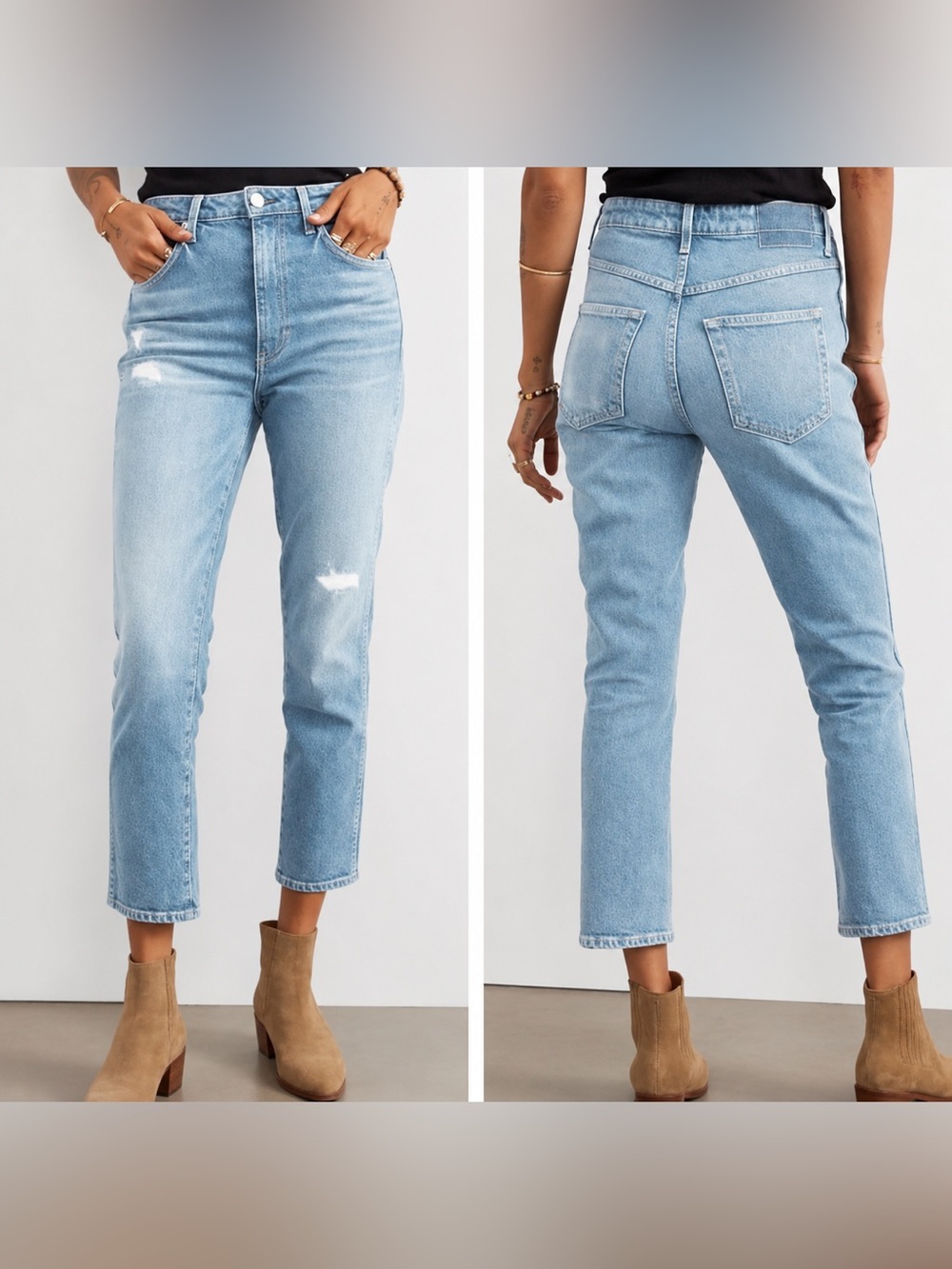Amo • Chelsea Crop Jeans in Desire